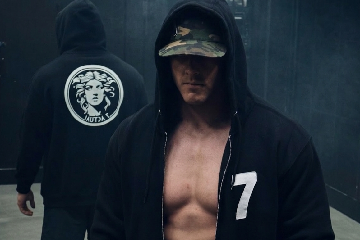 Marble Premium Full Zip Hoodie – Heavyweight Athletic Streetwear Zip-Up